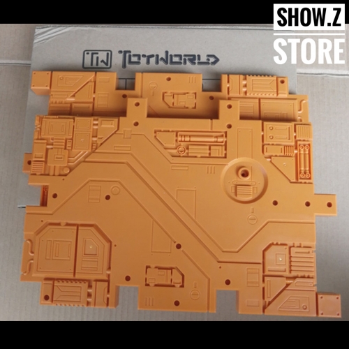 Toyworld Display Bases 2 Pieces Orange Color