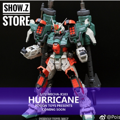 Poison Toys GAT-X103 Hurricane Buster Gundam 1/72