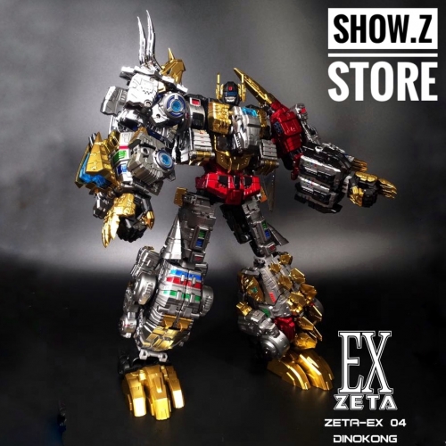 Zeta Toys EX-04 Dinokong Combiner The Beast Set of 5 (Grimlock, Snarl, Sludge, Slag & Swoop)