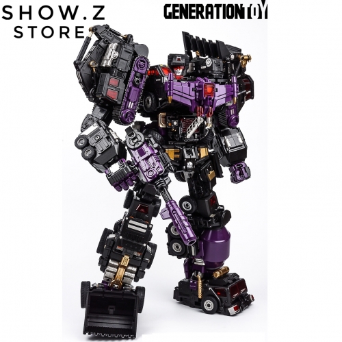 Generation Toy GT-88 Black Judge Devastator Metallic Painted Version Gravity Builder