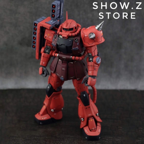 Metal Club MC 1/100 MS-06S Char's Red Zaku II Metal Build Anaheim Factory Style