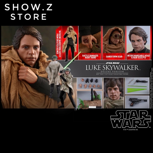 Hot Toys HT 1/6 Luke Skywalker MMS517 Star Wars: Return of the Jedi Deluxe Version