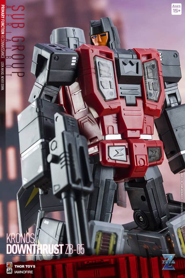 Transformers Zeta toys ZB-05 Kronos Downthrust in Stock 