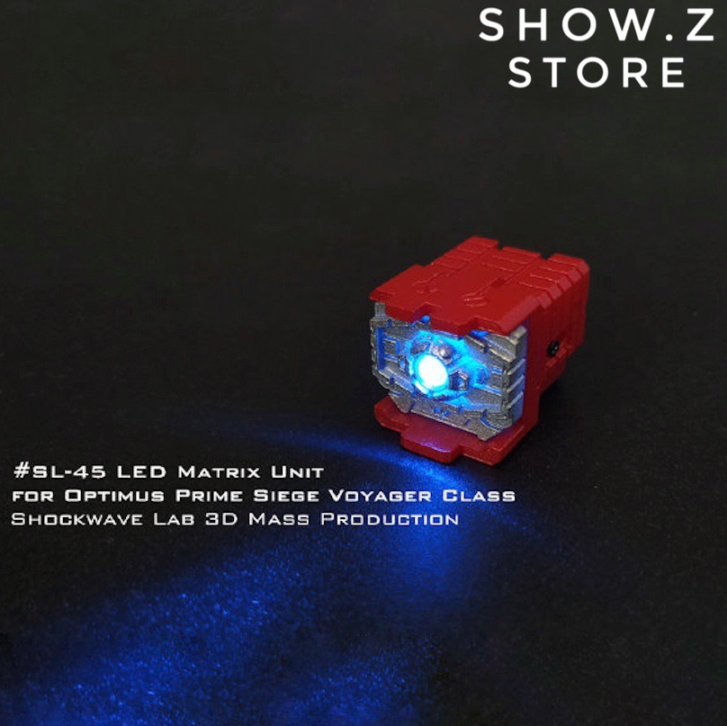 Resin Shockwave Lab SL-45 LED Matrix Unit For Optimus Prime Siege Voyager 