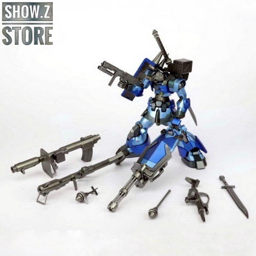 Free Model Soul FMS MG 1/100 MS-09B MS09 Dom Gundam Blue Version w/ Weapon Upgrade Kit