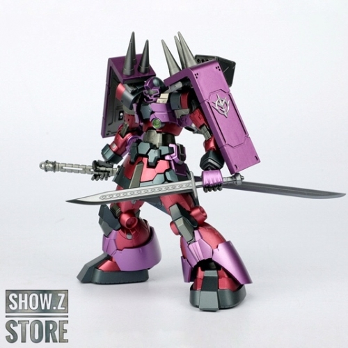Free Model Soul FMS MG 1/100 MS-09B MS09 Dom Gundam Purple Version w/ Weapon Upgrade Kit