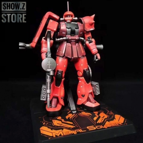 Metal Soldier MS 1/100 MS-06S MS06S Char's Zaku II Side 3 Side3 Red Comet Gundam Mobile Suit