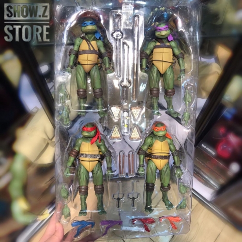 4th Party Turtles Ninja Action Figure Bundle GameStop Exclusive