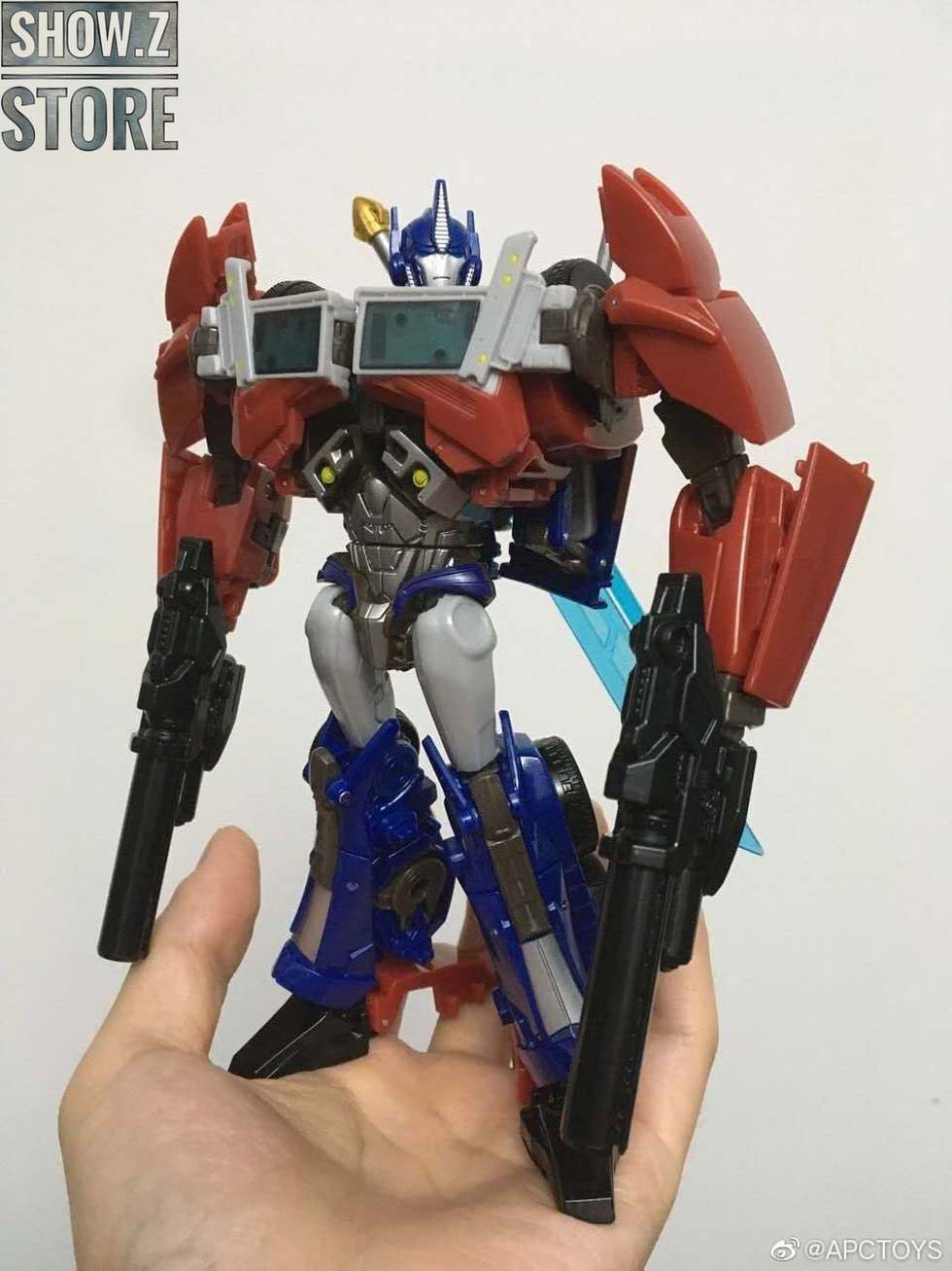 In Stock Transformation APC Toys First Edit TFP Attack Prime Chrome Figure 