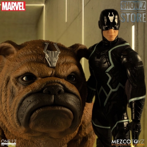 MEZCO Toyz One:12 Black Bolt & Lockjaw Two-Pack