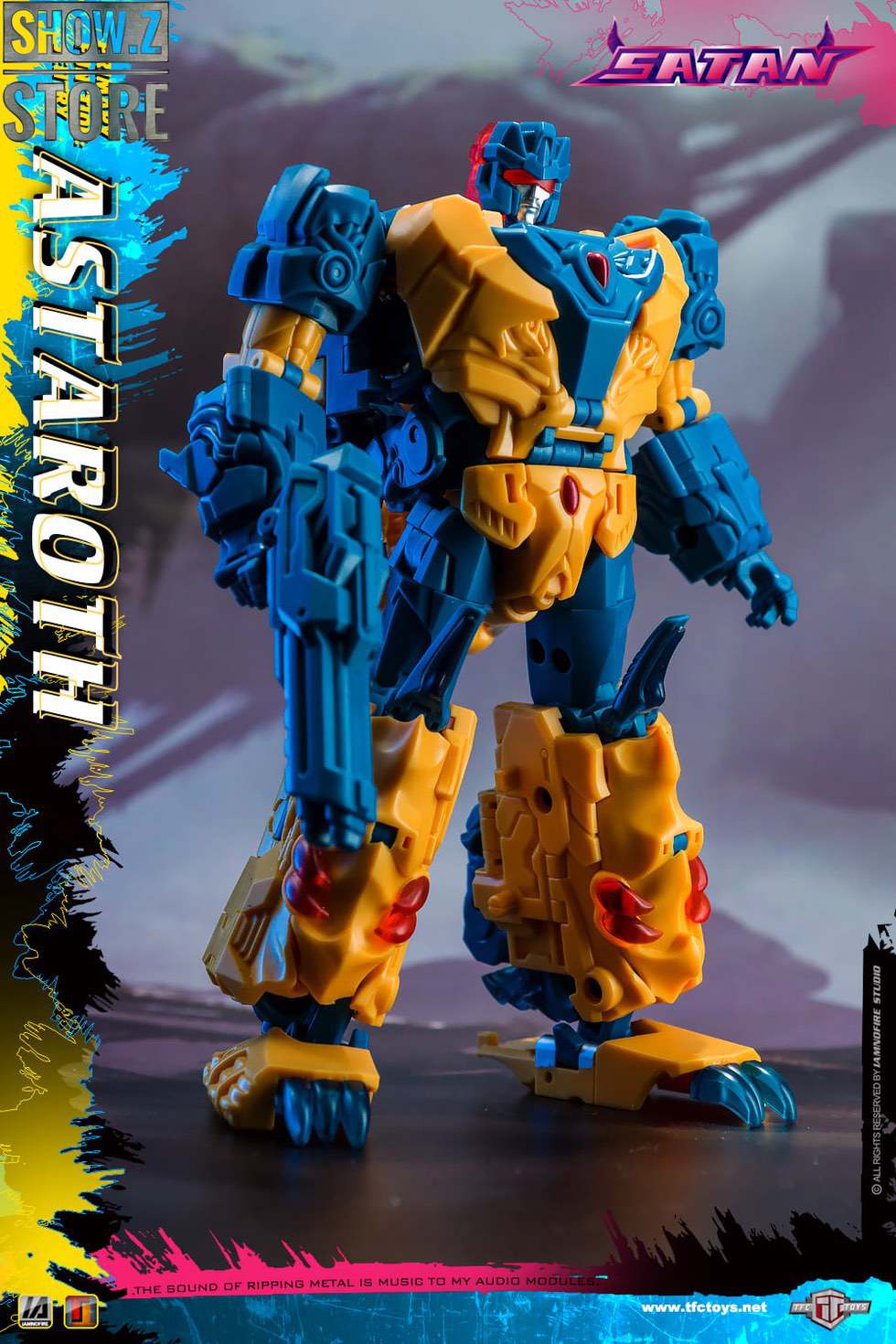 NEW TFC Toys Transformers Satan S-01 Astaroth Sinnertwin Abominus In Stock 