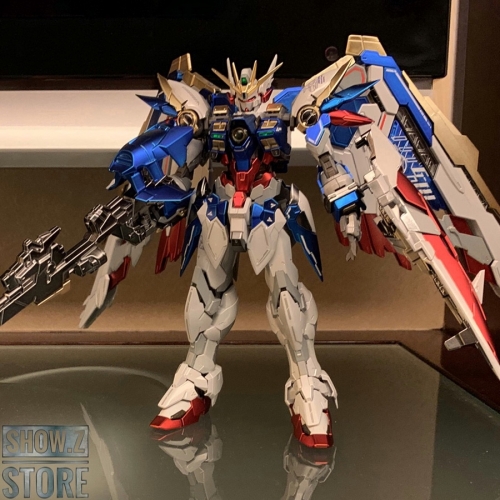 [SZ Custom] MoJiangHun Custom 1/100 XXXG-01W Wing Gundam EW w/ Electroplated Chrome Painting
