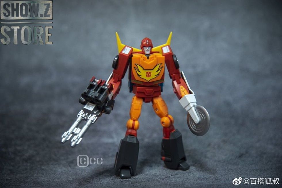 MFT MS19 FLAME COMMAN Rodimus Prime Transformation Action Figure Toy New 