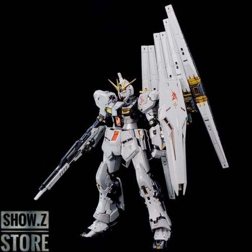 [SZ Custom] Bandai Custom RG 1/144 RX-93 Nu Gundam w/ Electroplated Chrome Painting