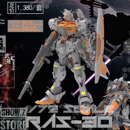 Rodams 1/72 RAS-30 RX-78GP03S Gundam Orange Version Model Kit
