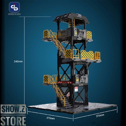 FreshRetro 1/18 1/24 SIB01 Scene In Box Watchtower Model Kit