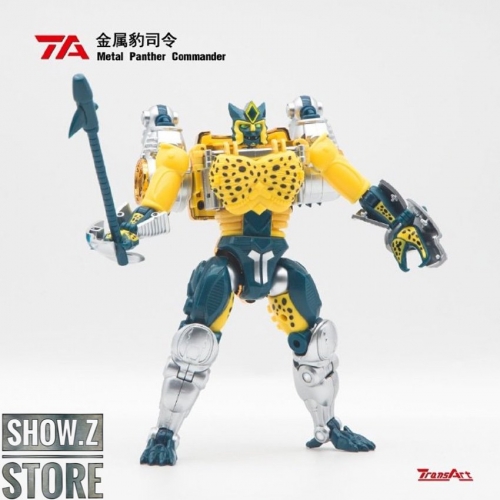 TransArt BWM-03 Metal Leopard Commander Transmetal Cheetor