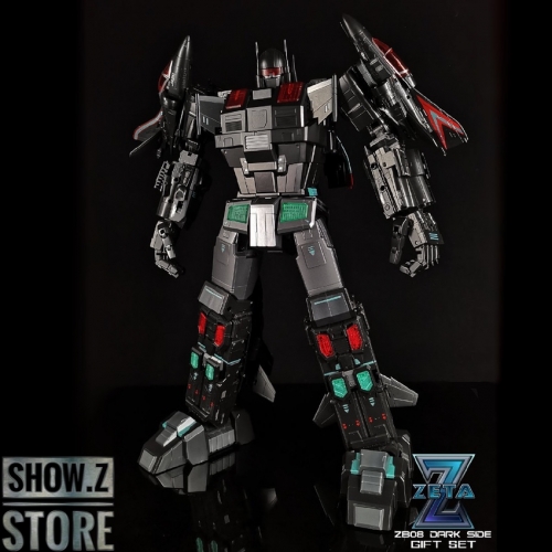 Zeta Toys ZB-08 Darkside Superitron Superion Black Version Giftbox Set of 6