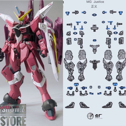 Point Factory Studio PFS02-2 Metal Parts for Bandai MG ZGMF-X09A Justice Gundam