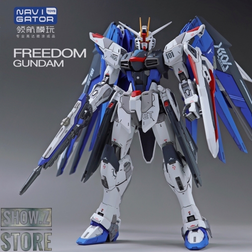 Navigator Toys Pre-Painted & Pre-Assembled Bandai ZGMF-X10A Freedom Gundam Ver.2.0