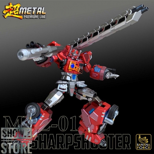 [Pre-Order] Banana Force MPL-01R Red Sharpshooter Optimus Prime Fire Convoy Repaint Version