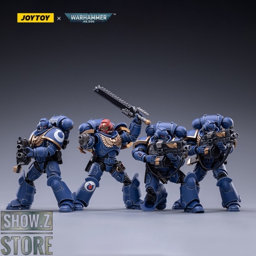 JoyToy Source 1/18 Warhammer 40K Ultramarines Intercessors Set of 4