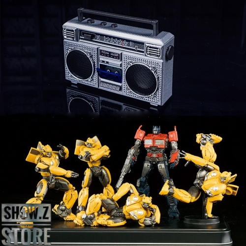 [Pre-Order] Killerbody BK20069-38 Mini Retro Cassette Player, Optimus Prime & Bumblebee Set of 6