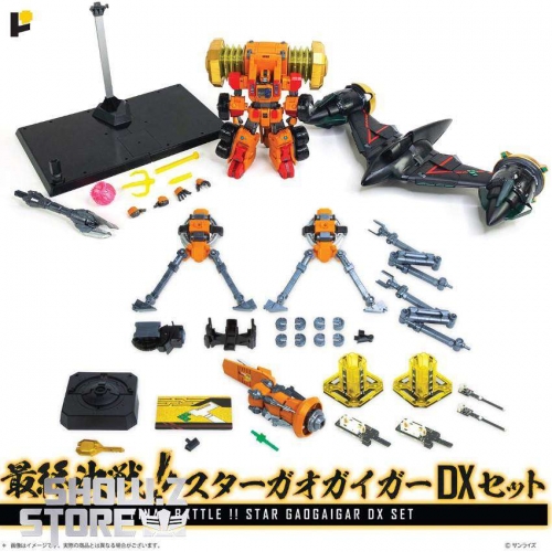 Pose Toy Pose+ Metal Series The King of Braves GaoGaiGar GoldyMarg &amp; Star GaoGaiGar Option Set Deluxe Version
