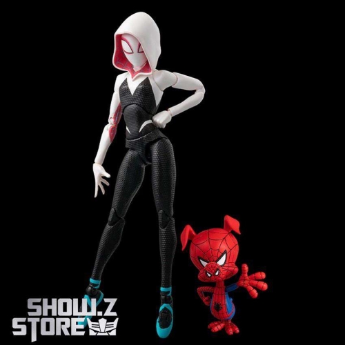 Sentinel Toys SV-ACTION Spider-Man: Into The Spider-Verse Spider-Gwen &amp; Spider-Ham