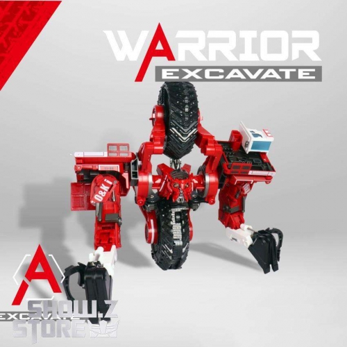 Mechanical Team MT-08 Excavate Warrior Demolishor