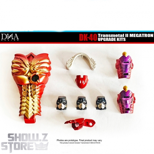 [Pre-Order] DNA Design DK-40 Upgrade Kits for Transformers: Legacy Leader Transmetal II Megatron