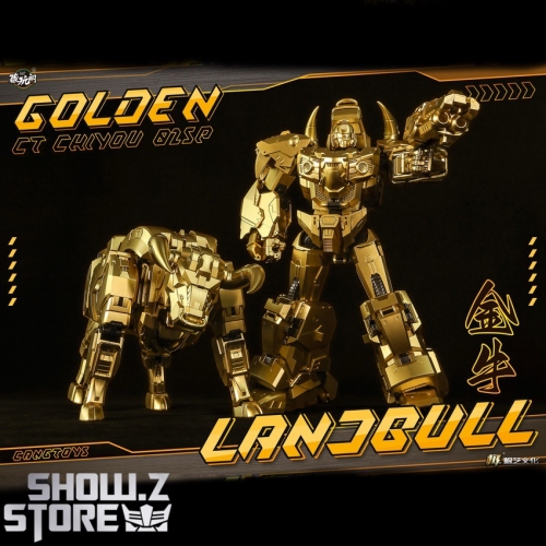 [Pre-Order] Cang-Toys CT-CY02SP Landbull Tantrum Golden Version