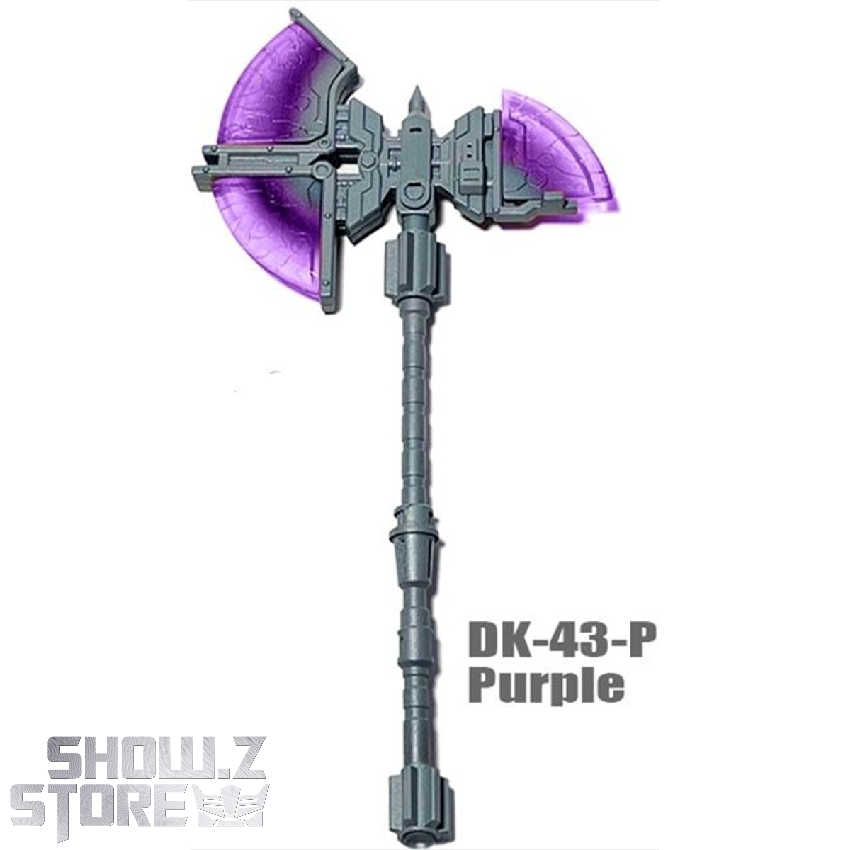 [Pre-Order] DNA Design DK-43P Axe Upgrade Kits Purple Version for SS GE03 WFC Optimus Prime