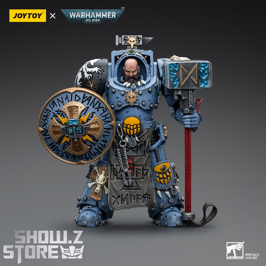 [Coming Soon] JoyToy Source 1/18 Warhammer 40K Space Wolves Arjac Rockfist