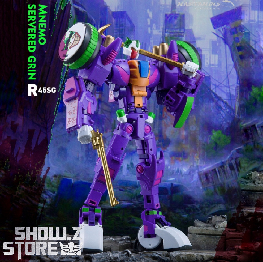 Mastermind Creations R-45SG Mnemo Chromedome Shattered Glass Version
