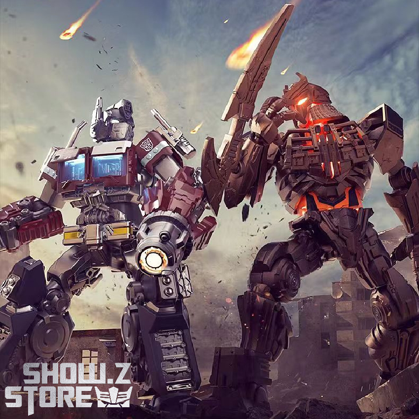 Bloks Transformers: Optimus Prime & Scourge Model Kit Set of 2