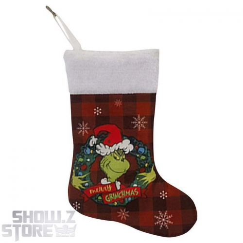 Christmas Decorations Grinch Red Socks