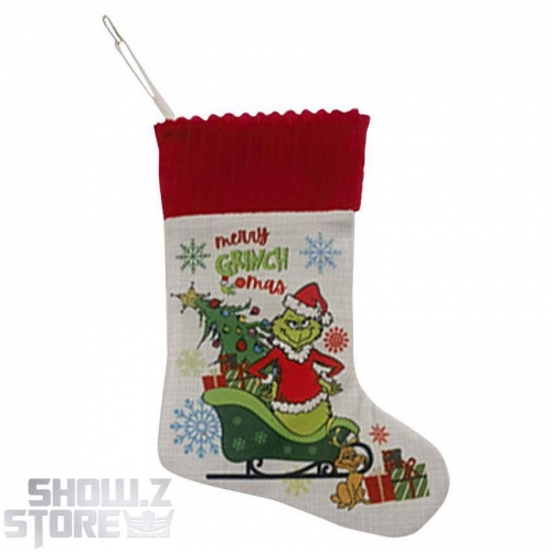 Christmas Decorations Grinch White Socks