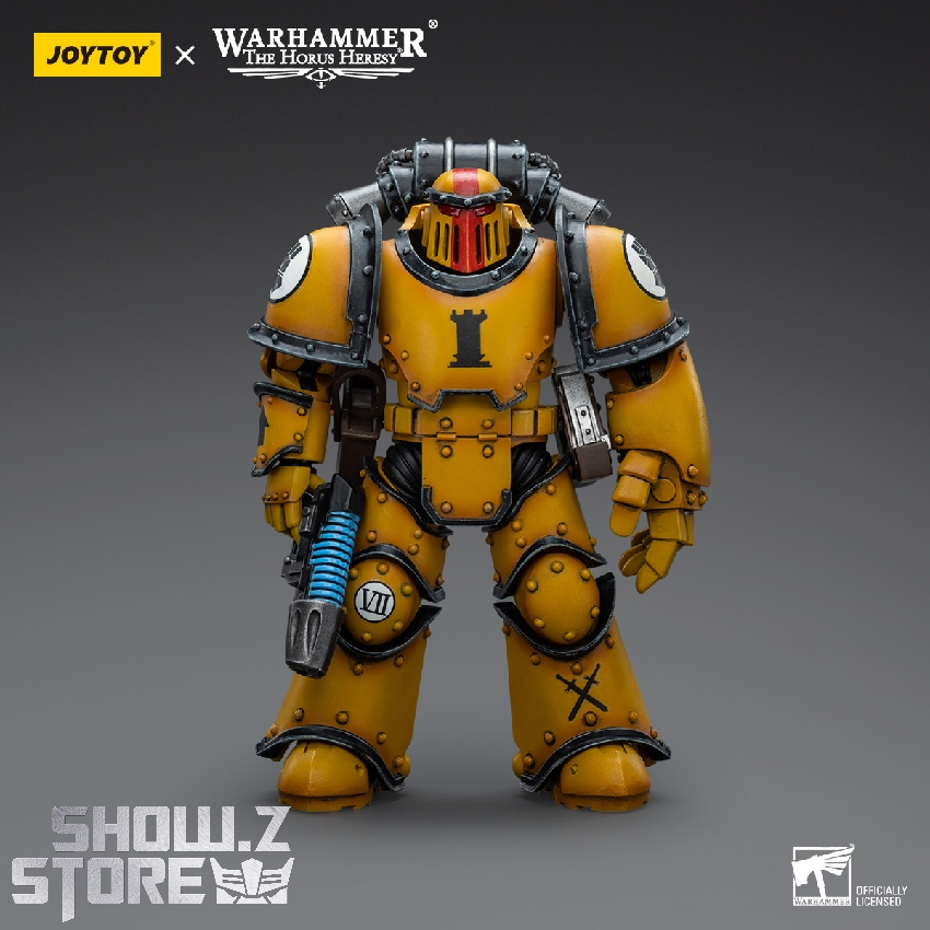 JoyToy Source 1/18 Warhammer The Horus Heresy Imperial Fists Legion MkIII Tactical Squad Sergeant with Power Fist
