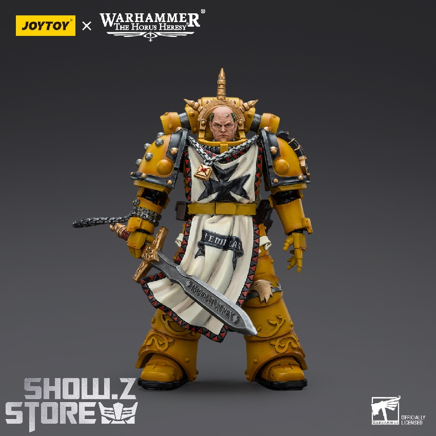 [Coming Soon] JoyToy Source 1/18 Warhammer 40K Imperial Fists Sigismund, First Captain of the Imperial Fists