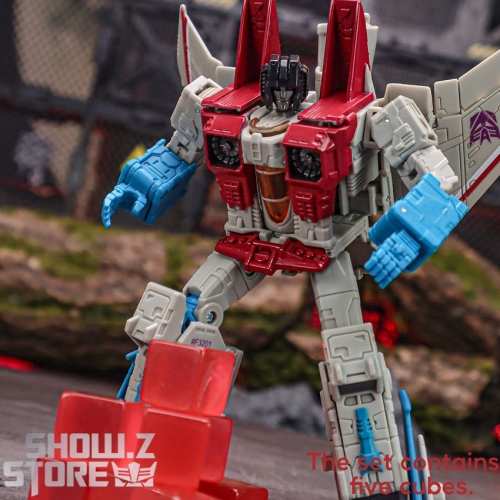 Transformers Luminous Energon Cubes Red Set of 5