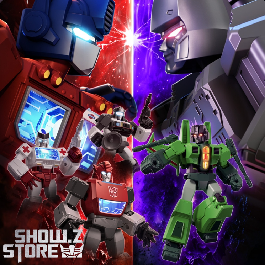 [Coming Soon] Bloks Transformers Shining Version Chapter 1 Model Kit Set of 6
