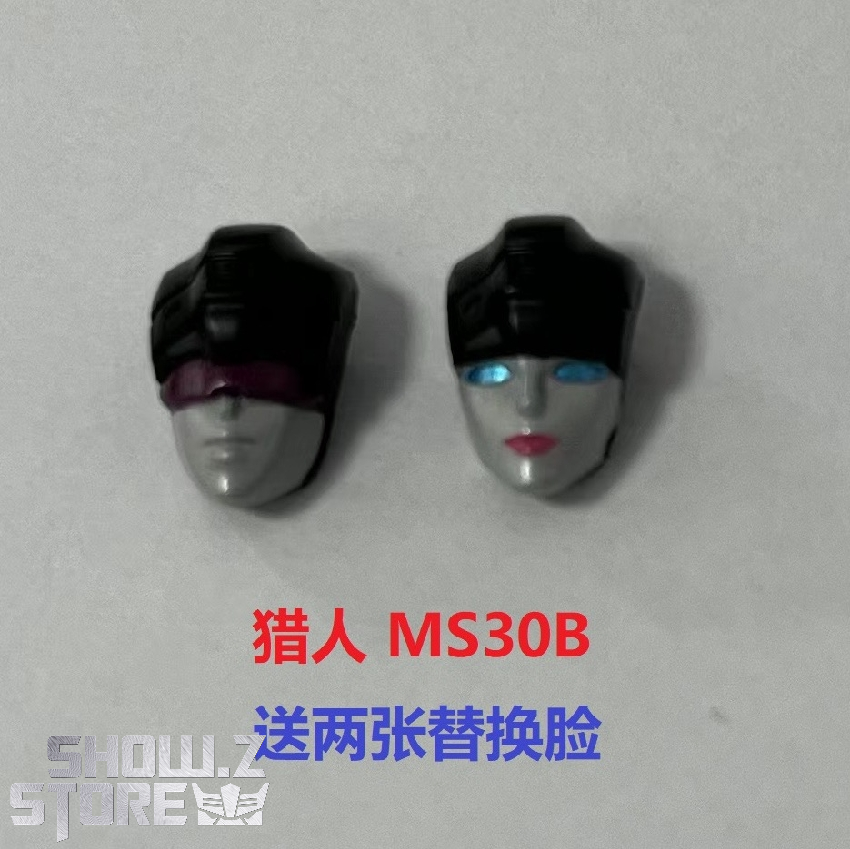 Dr.Wu & Mechanic Toys Replacement Heads for MS30B Hunter Devil Amie Arcee Limited Version