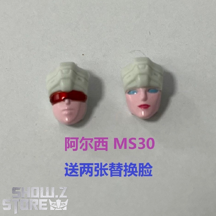 Dr.Wu & Mechanic Toys Replacement Heads for MS-30 Amie Arcee
