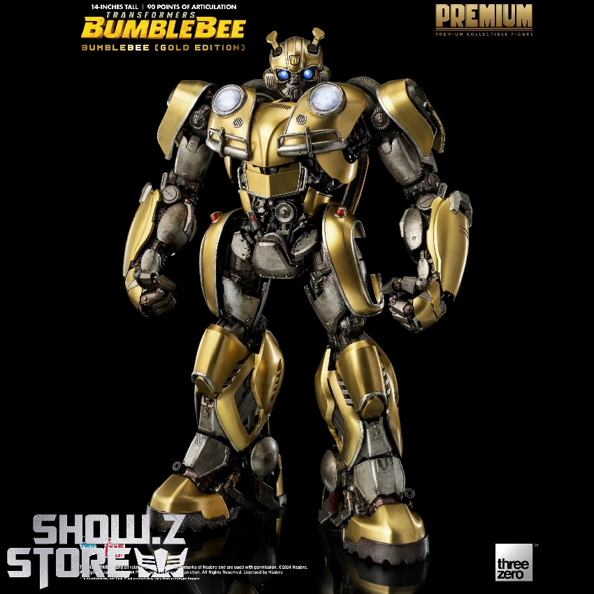 [Pre-Order] Threezero 3Z0809 Transformers Premium Bumblebee Gold Version